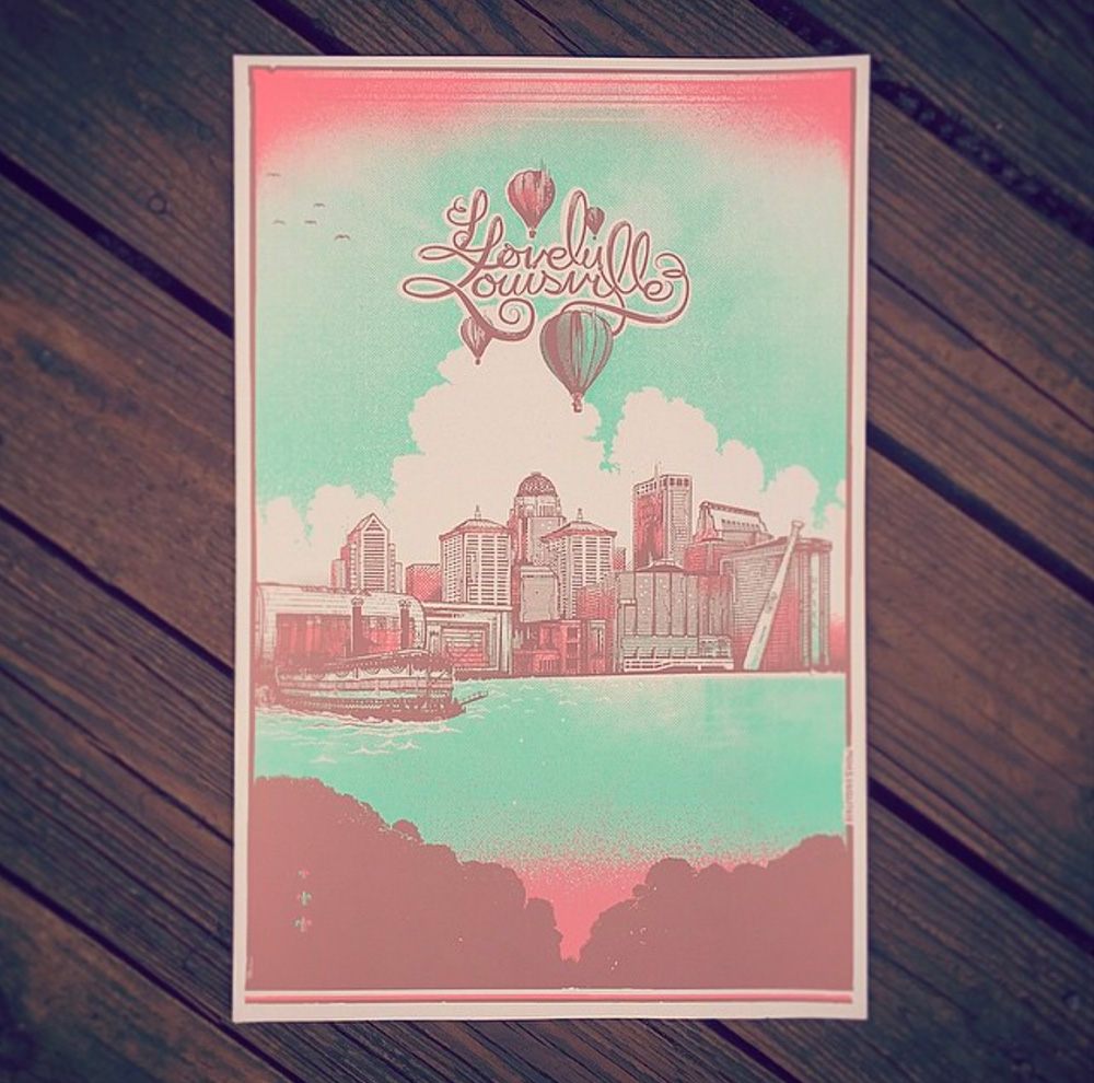 Photo of Lovely Louisville Art Print
