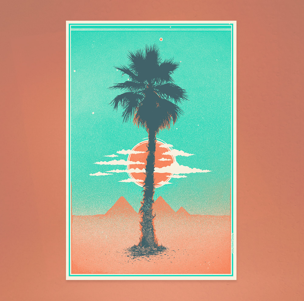 Main image of Palm Tree Art Print