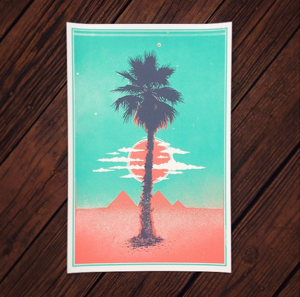 Photo of Palm Tree Art Print