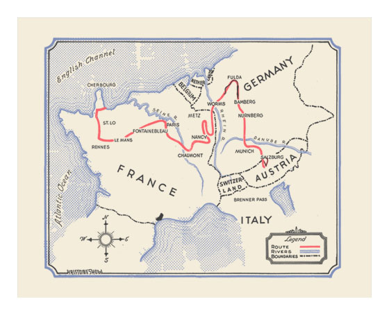 Link Image of Grandad's Route Art Print