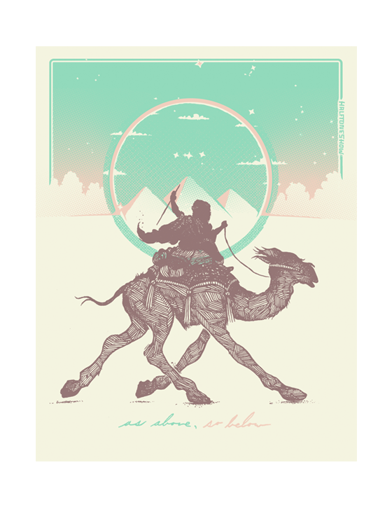 Link Image of Camel Art Print